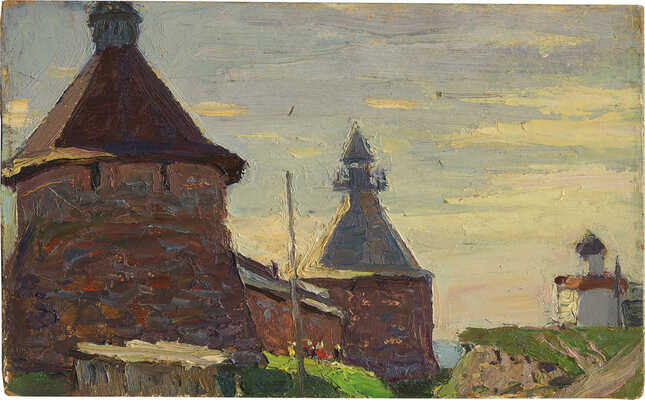 Володин Михаил Филиппович. Башни Соловецкого монастыря